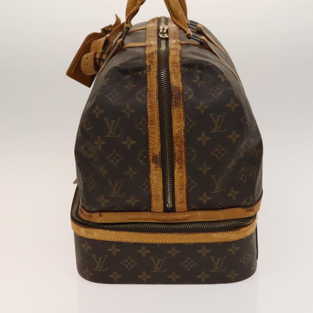 LOUIS VUITTON Monogram Sac Sports Boston Bag M41444 LV Auth 138360 - Picture 3 of 16